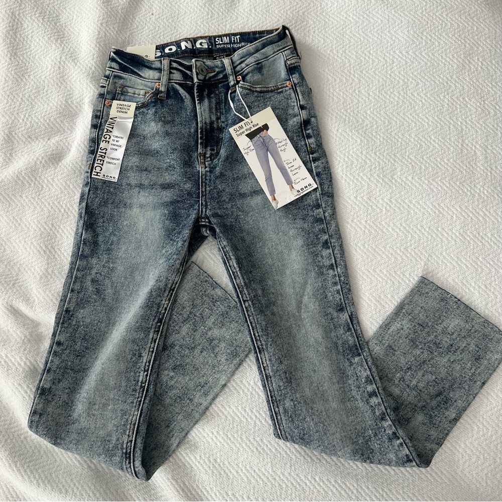 S.O.N.G. vintage Super High Rise Jeans